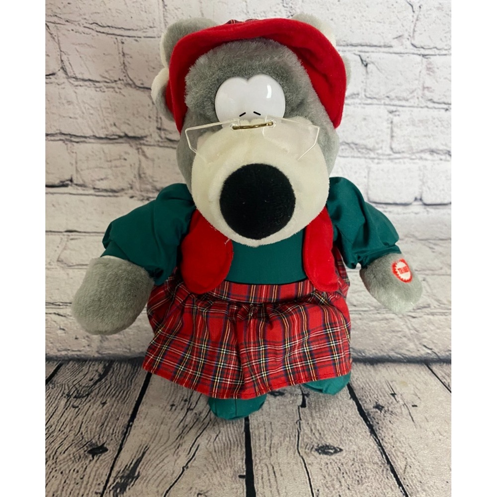 Thomas Pacconi Classic Mr &‎ Mrs Mouse Christmas Animated Plush Jingle Bells - Picture 3 of 16